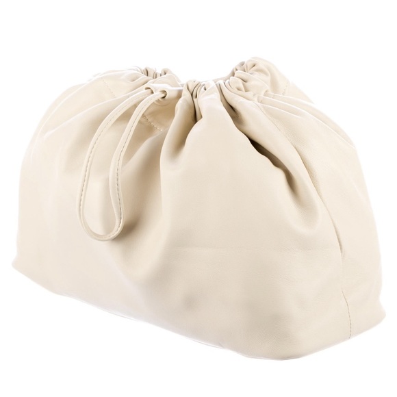 cult gaia Handbags - Cult Gaia Leather drawstring handle bag
